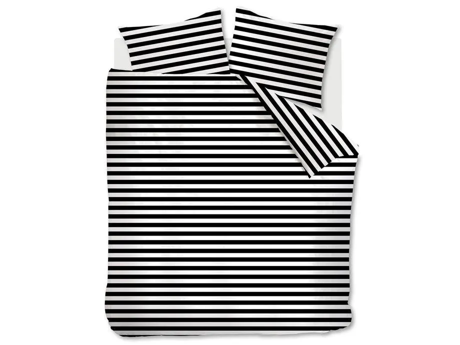 Dekbedovertrek Ambiante Orsin Black White