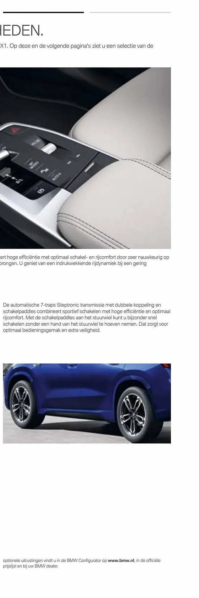 BMW folder - iX1 & X1 van 31 december tot 31 december 2023 - Folder pagina 83