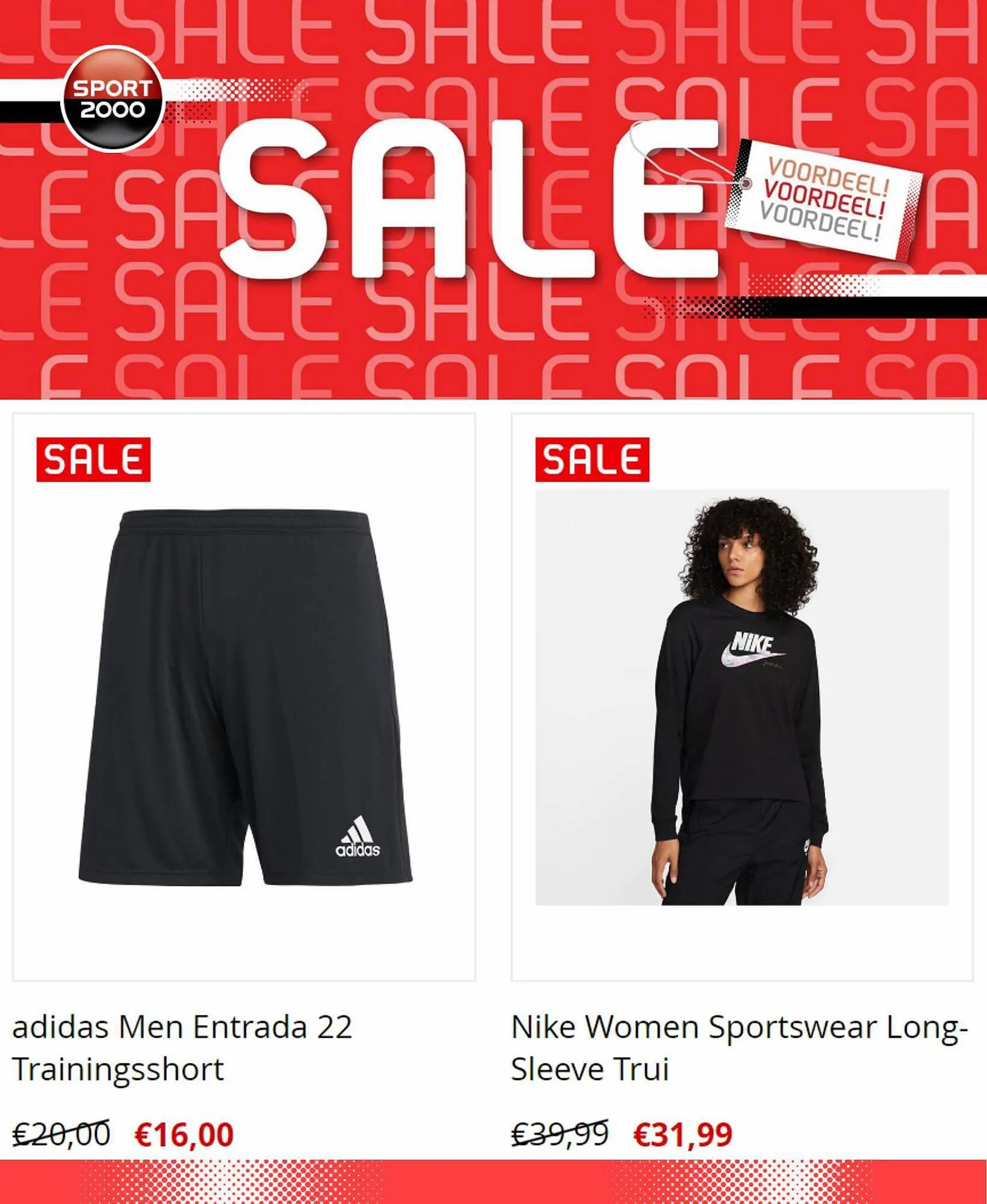 Sport 2000 folder van 6 november tot 13 november 2023 - Folder pagina 3