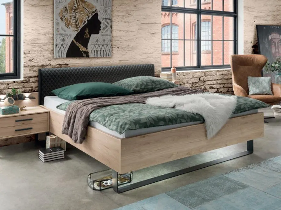 Bed Palma gestoffeerd hoofdbord