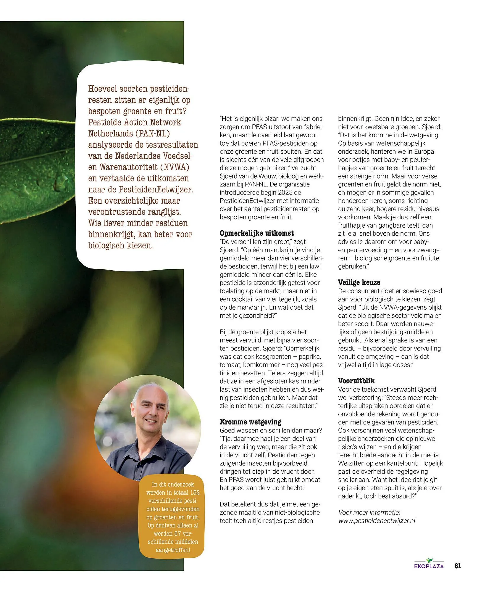 Ekoplaza magazine van 25 november tot 31 januari 2026 - Folder pagina 61