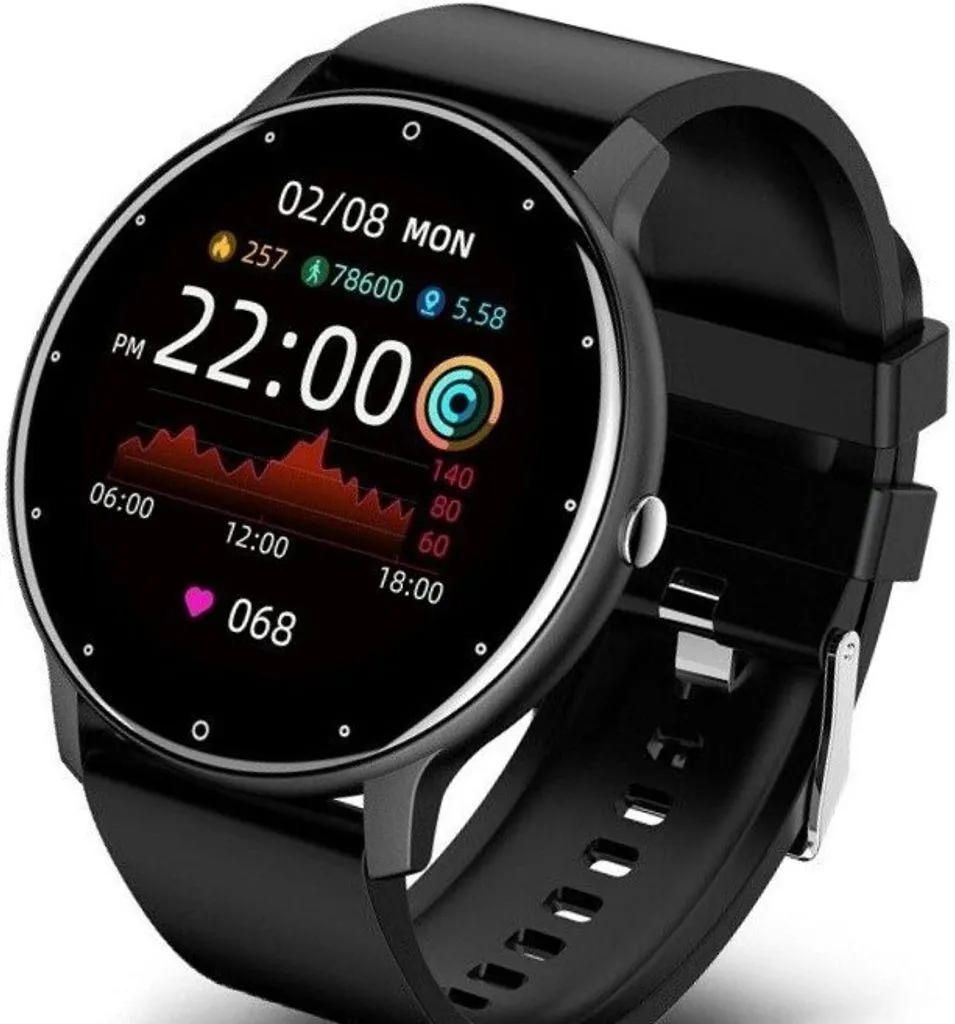 SmartWatch Bluetooth Armbanduhr Blutdruckmessung Pulsuhr Fitnessuhr Tracker Schrittzähler Sportuhr