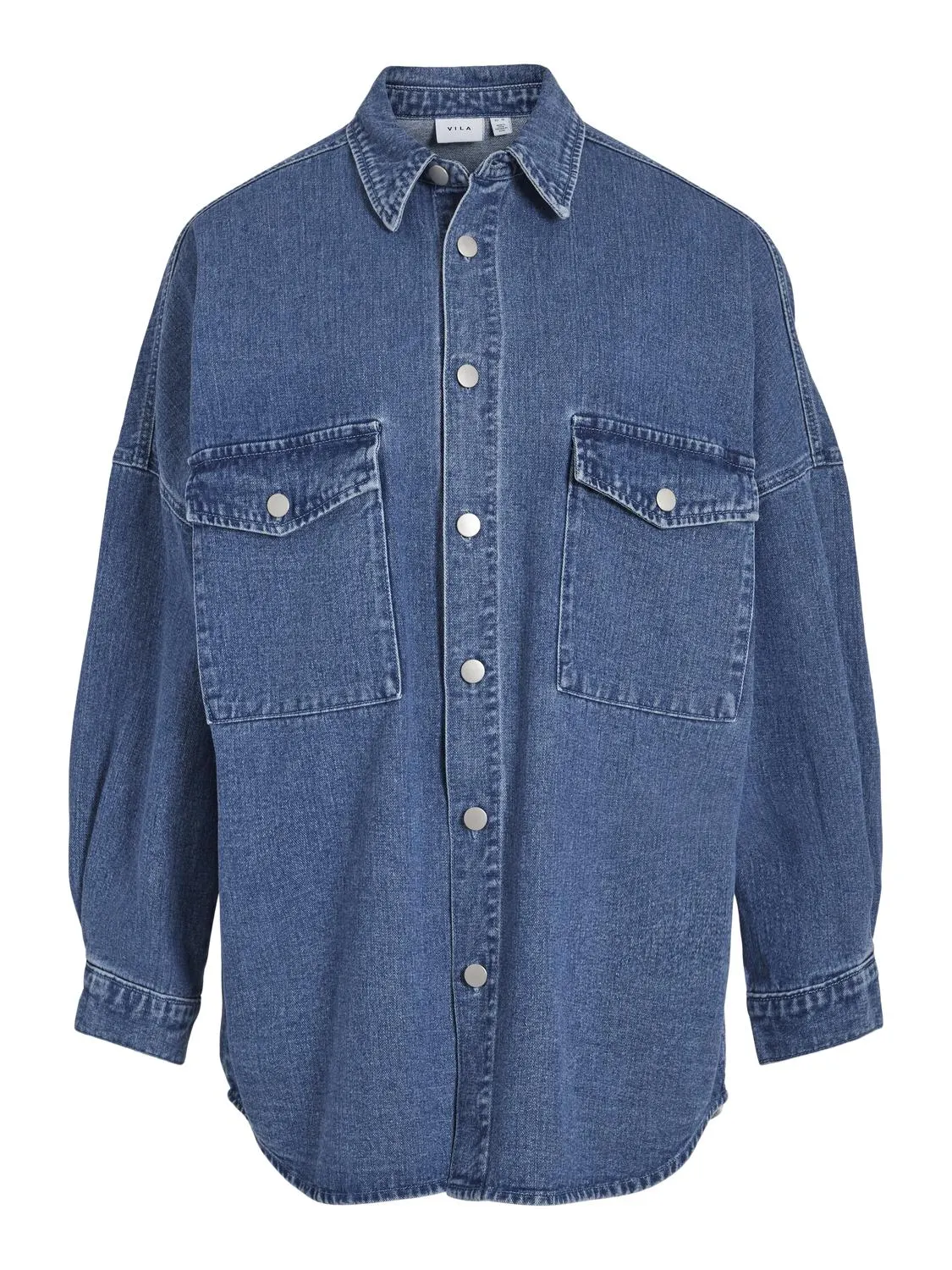 VIMALOU Shirts - Medium Blue Denim