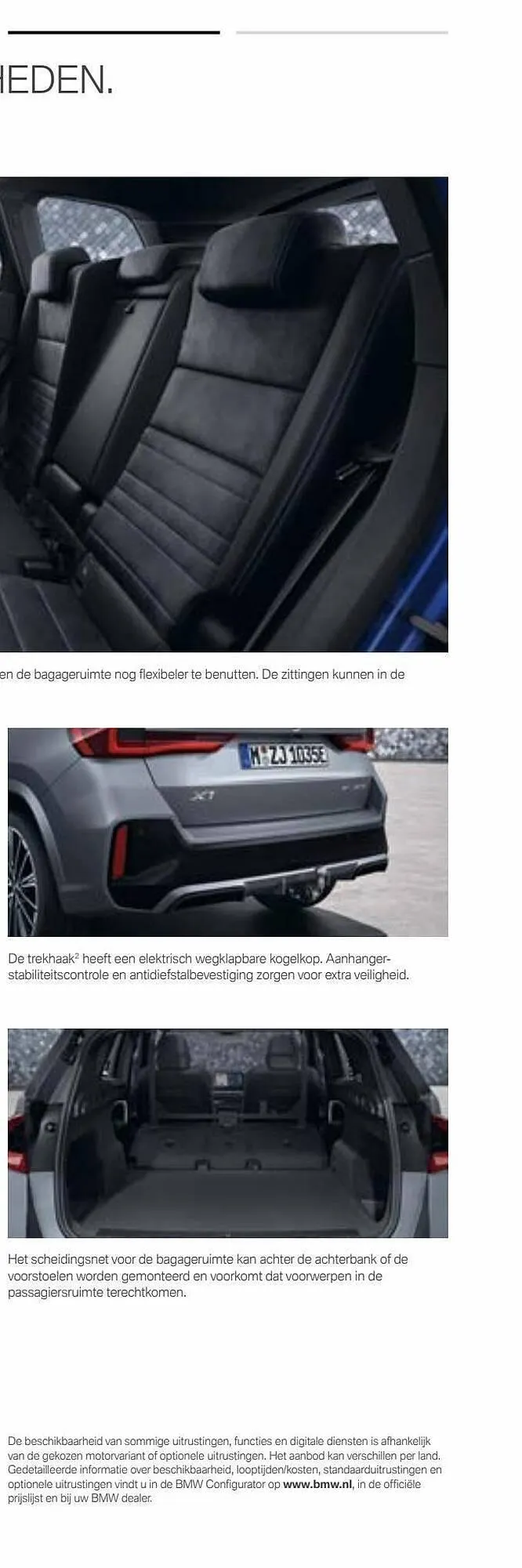 BMW folder - iX1 & X1 van 31 december tot 31 december 2023 - Folder pagina 85