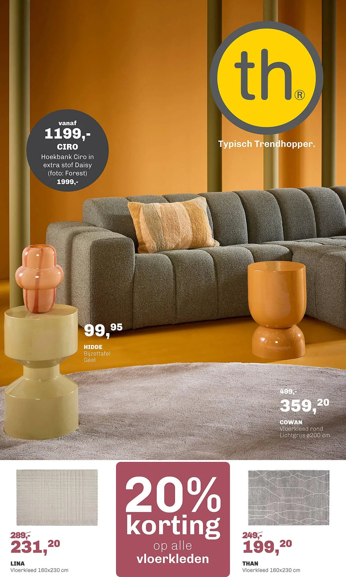 Trendhopper folder van 5 oktober tot 18 oktober 2025 - Folder pagina 1