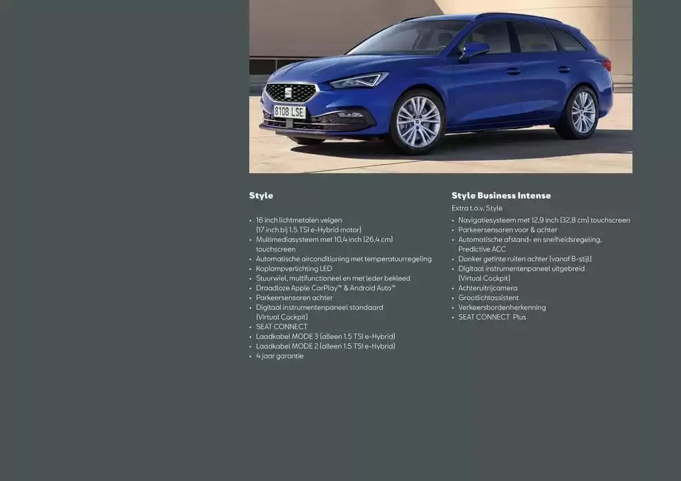 SEAT Leon Sportstourer van 22 januari tot 22 januari 2026 - Folder pagina 2