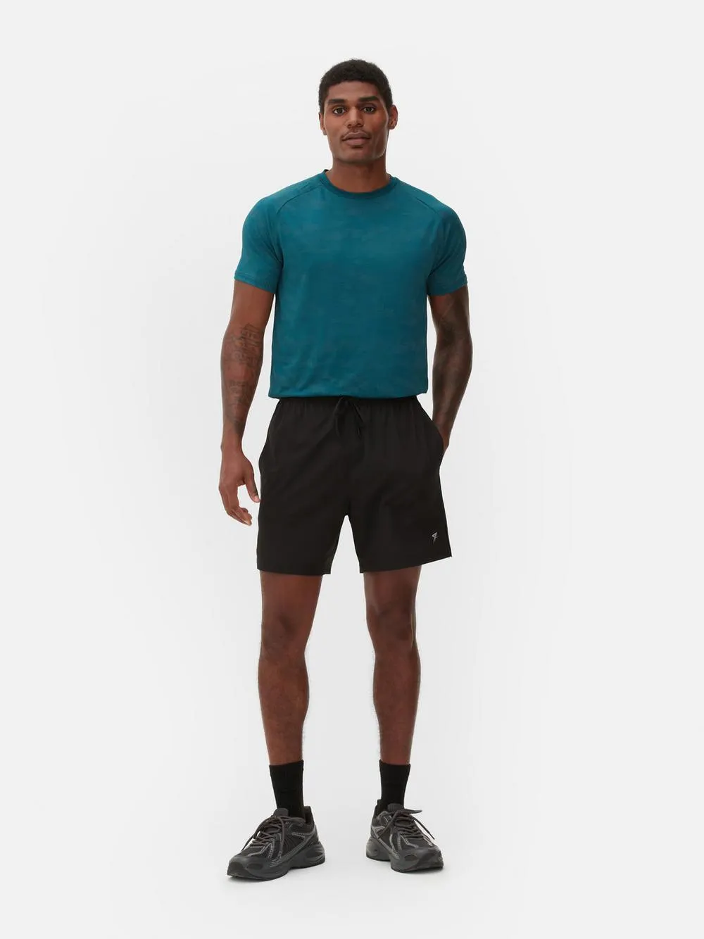 Hardloopshort met elastische tailleband