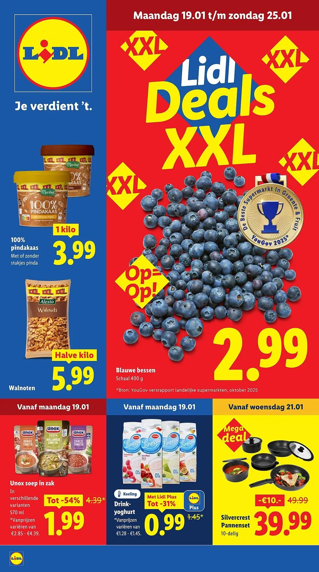 Lidl folder van 19 januari tot 25 januari 2026 - Folder pagina 1