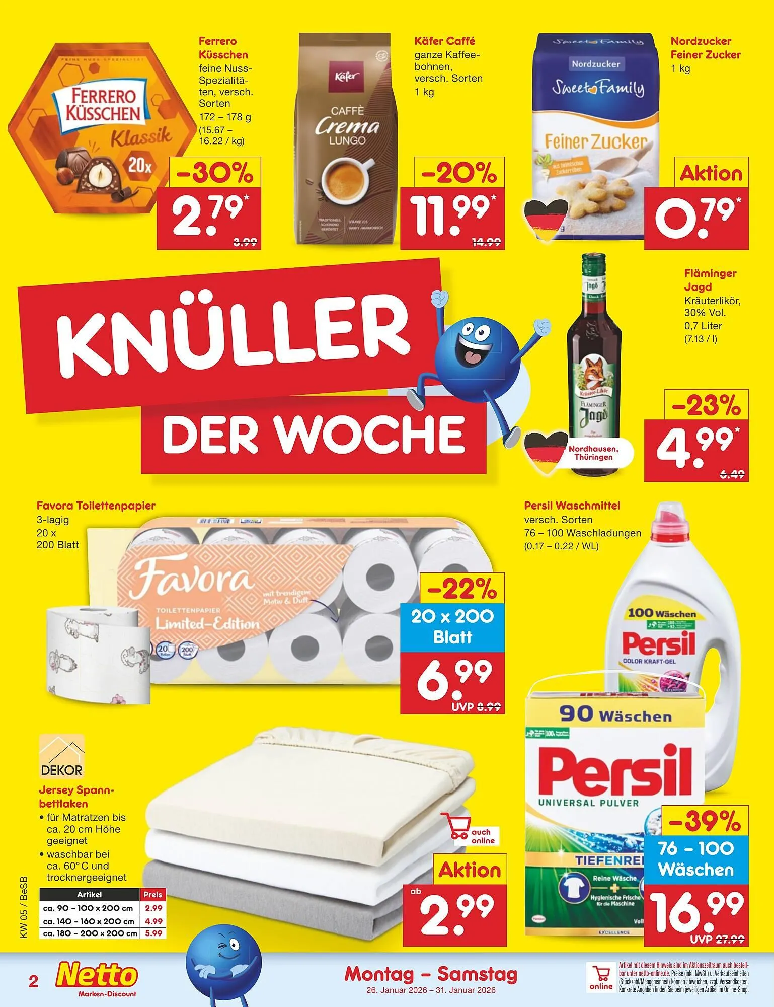 Netto Marken-Discount DE folder van 26 januari tot 1 februari 2026 - Folder pagina 2