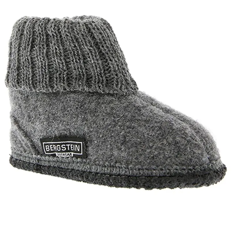 Bergstein sloffen unisex grijs