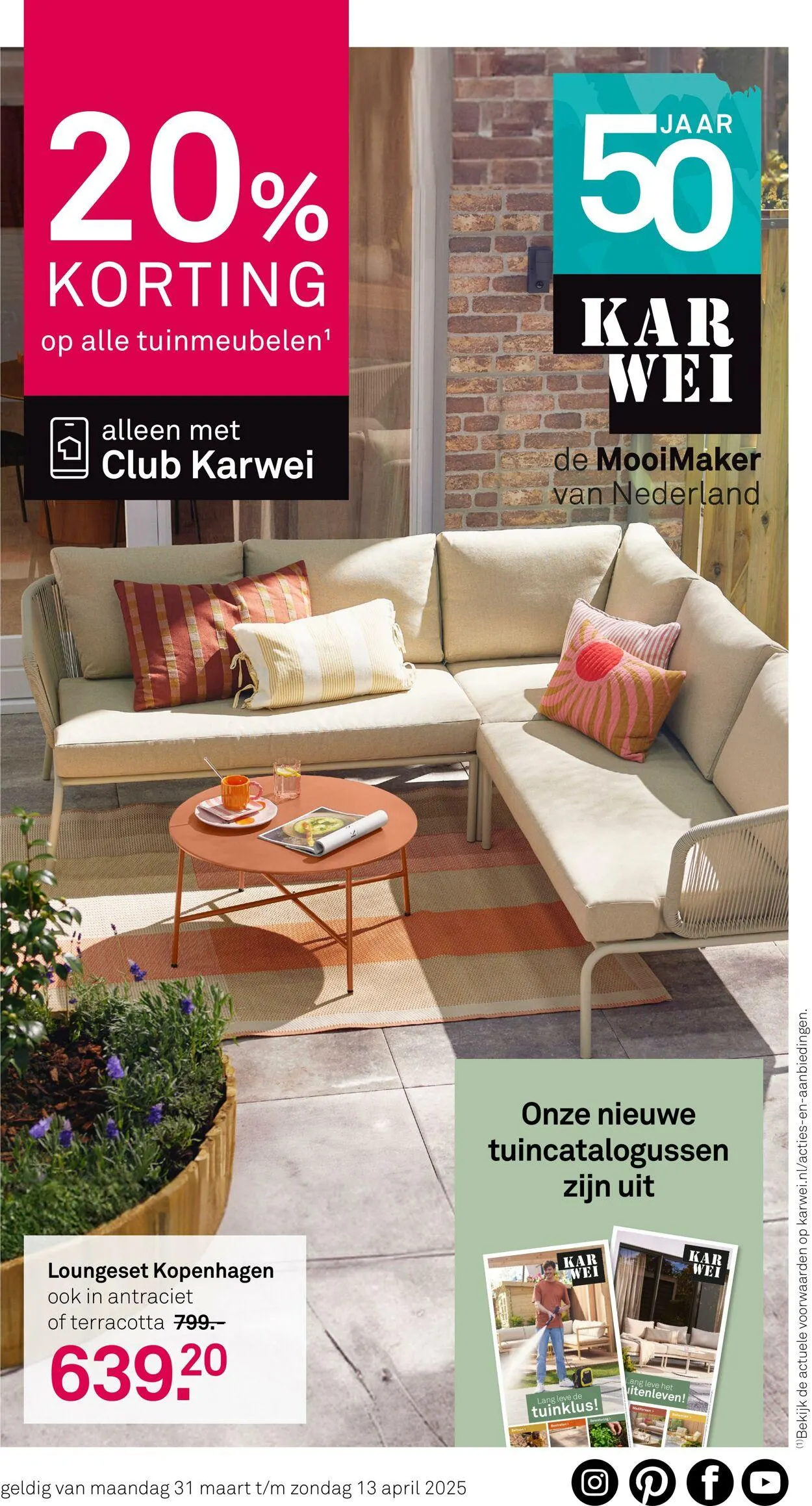 Karwei Actuele folder van 31 maart tot 6 april 2025 - Folder pagina 1