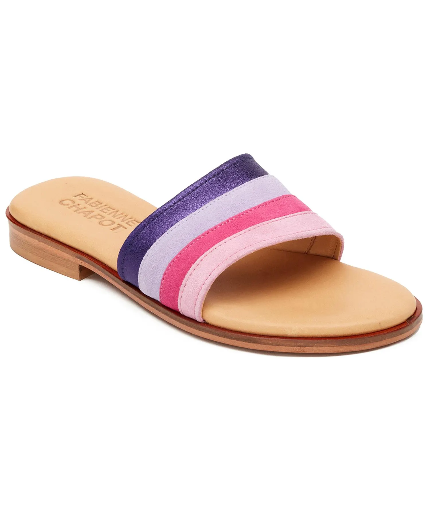 Fabienne Chapot bright pink slipper Swirl