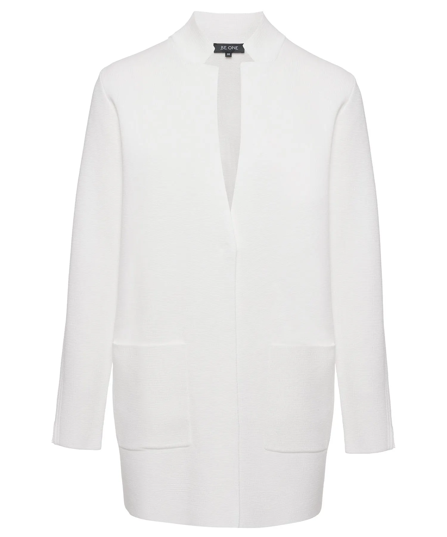 BeOne blazervest halflang puntaknit