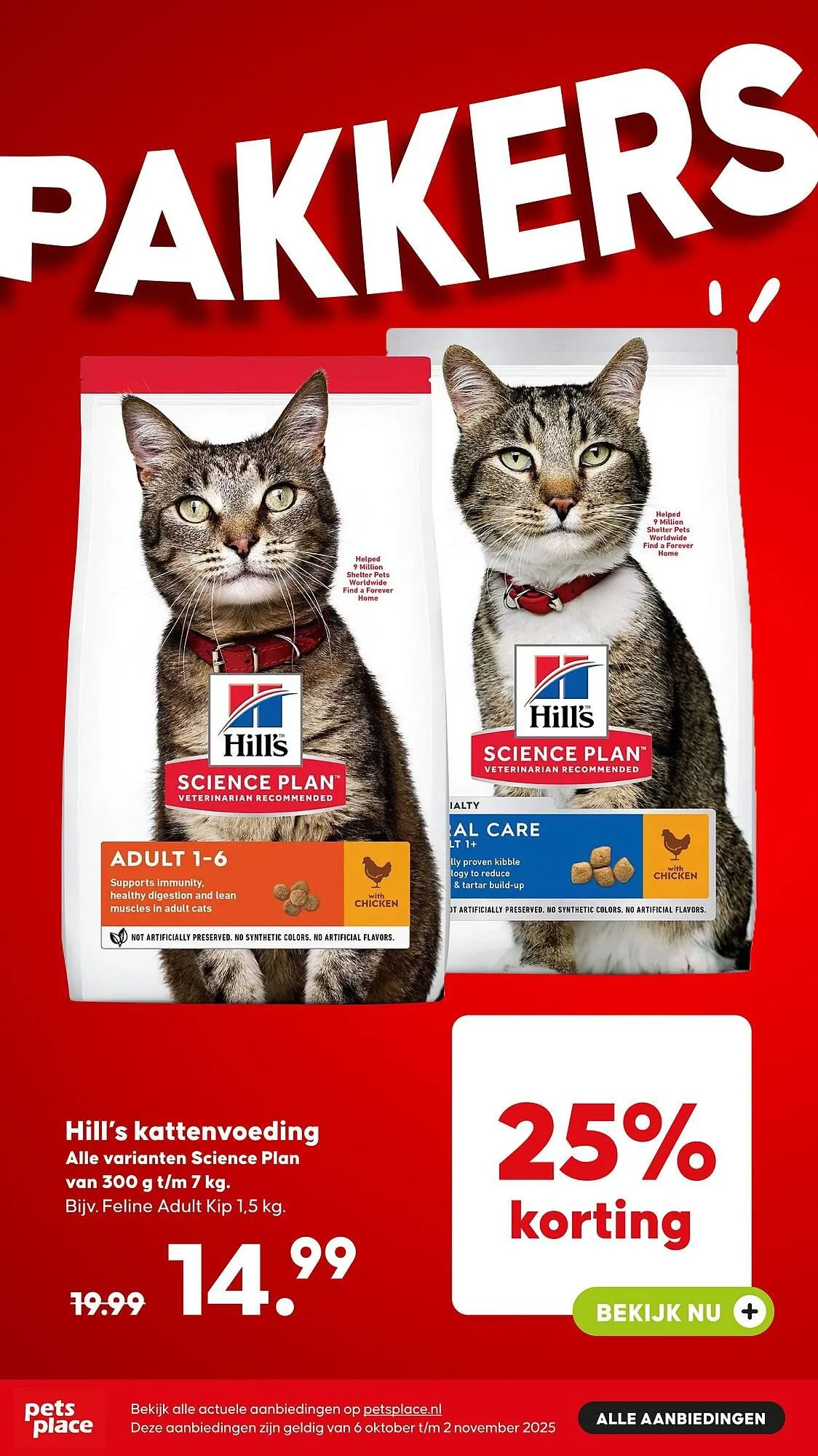 Pets Place folder van 19 oktober tot 2 november 2025 - Folder pagina 9