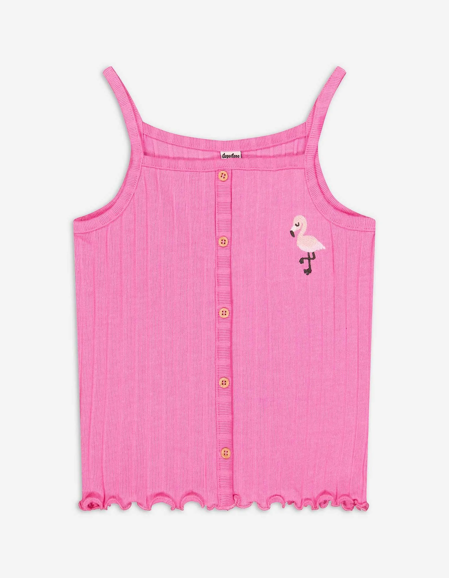 Top - Knoflíky - pink