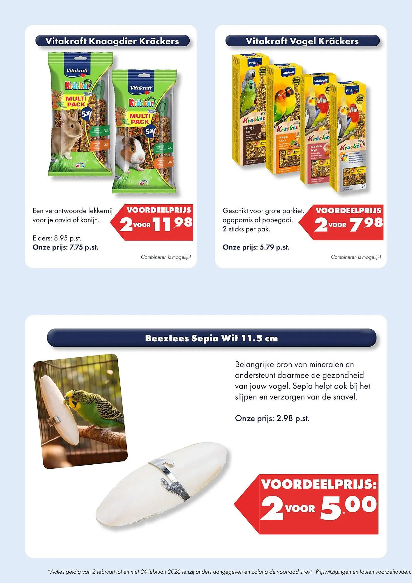 Huisdier Voordeelshop folder van 2 februari tot 24 februari 2026 - Folder pagina 12