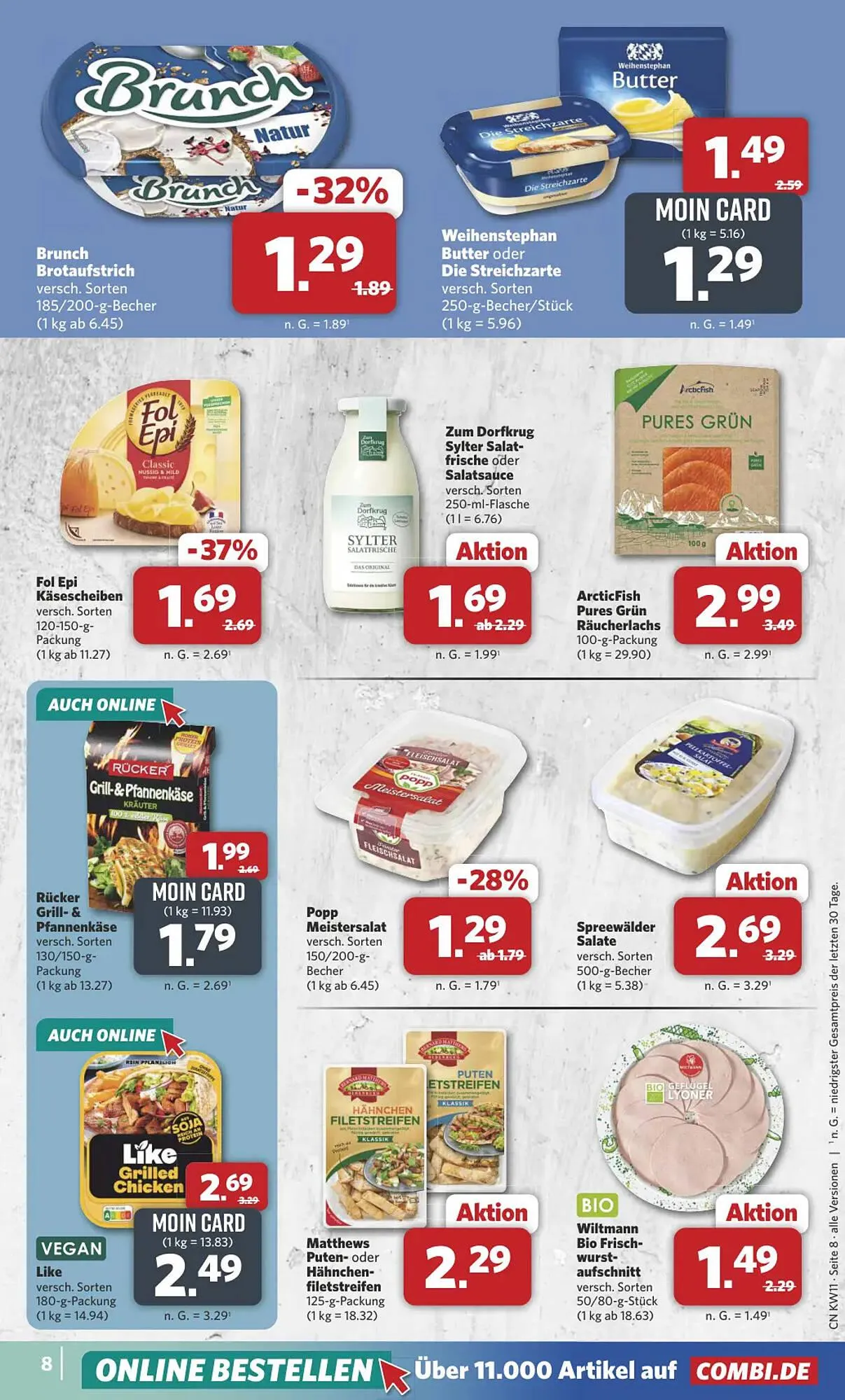 Combi Markt DE folder van 9 maart tot 14 maart 2026 - Folder pagina 8