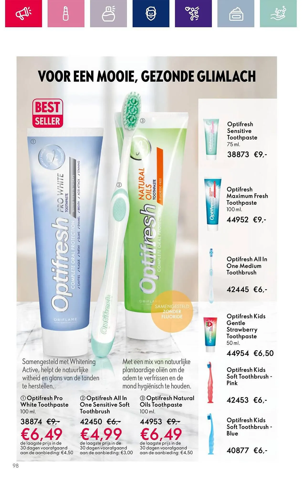 Oriflame folder van 1 december tot 19 december 2023 - Folder pagina 98