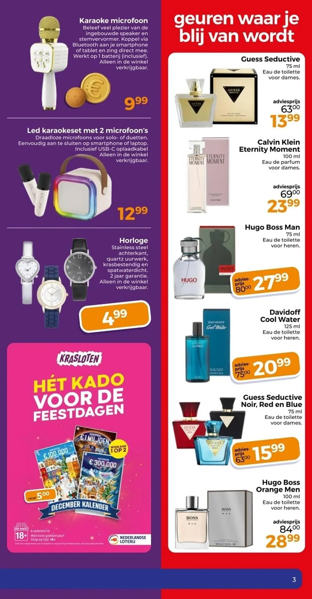 Trekpleister folder van 2 december tot 7 december 2025 - Folder pagina 3