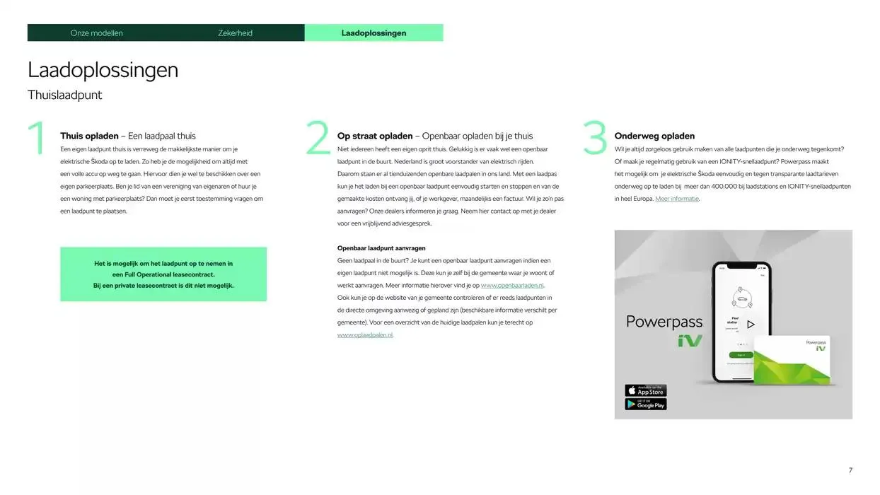 Škoda Elektrisch rijden brochure van 26 oktober tot 26 oktober 2025 - Folder pagina 7