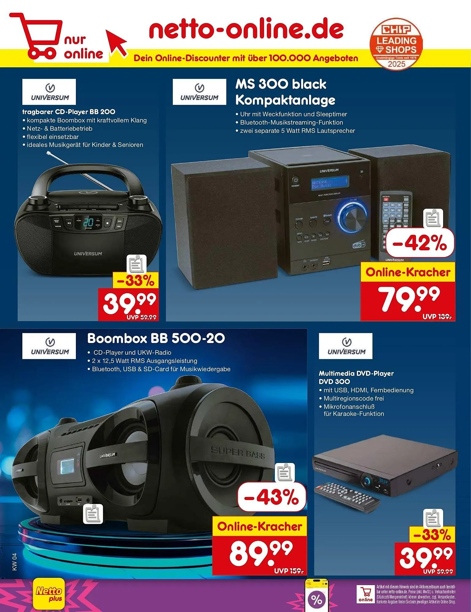 Netto Marken-Discount DE folder van 19 januari tot 24 januari 2026 - Folder pagina 28
