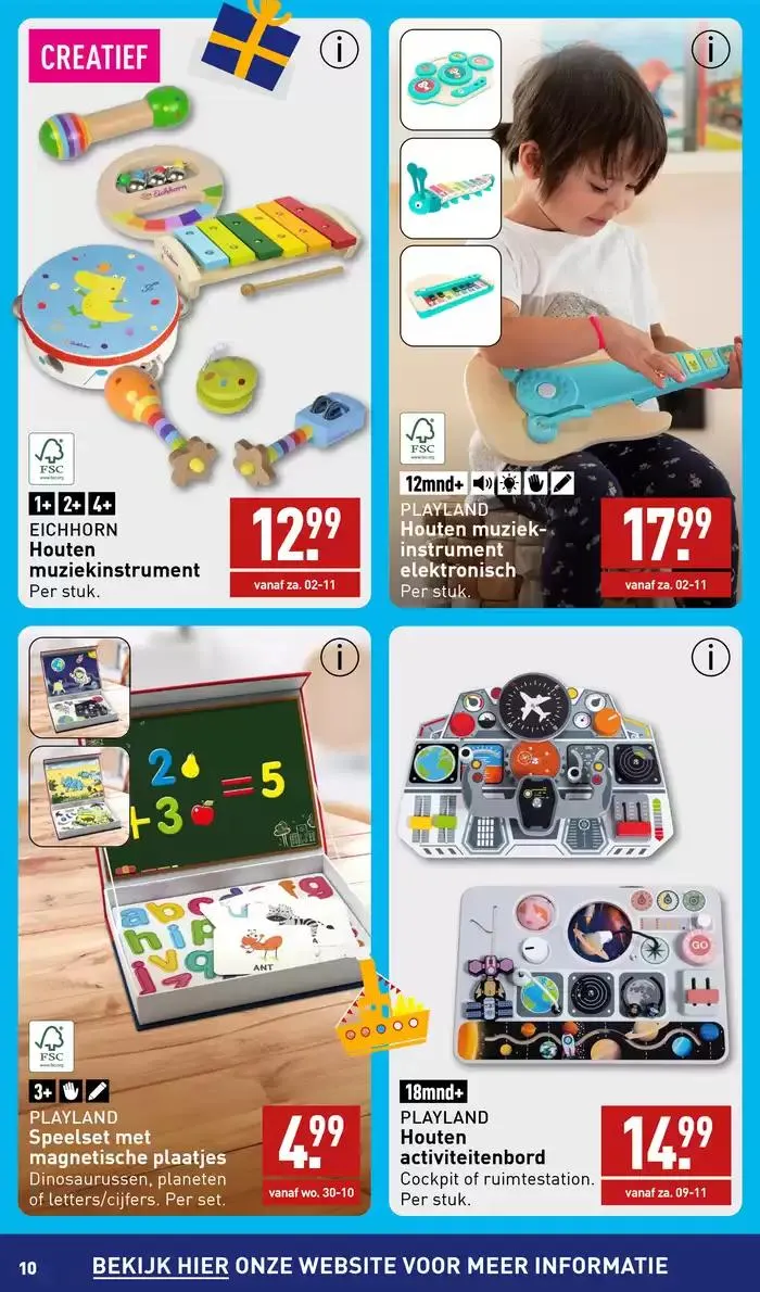 Topdeals en kortingen van 28 oktober tot 11 november 2024 - Folder pagina 10