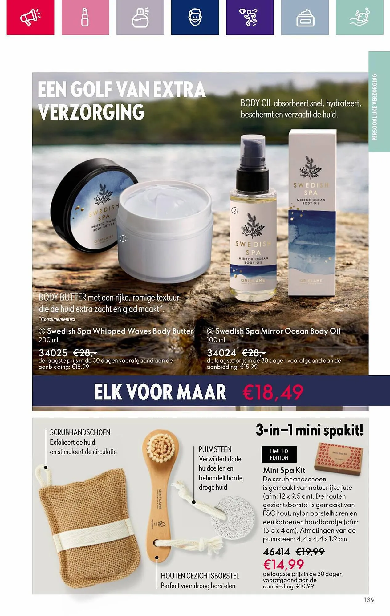 Oriflame folder van 25 oktober tot 7 november 2023 - Folder pagina 139