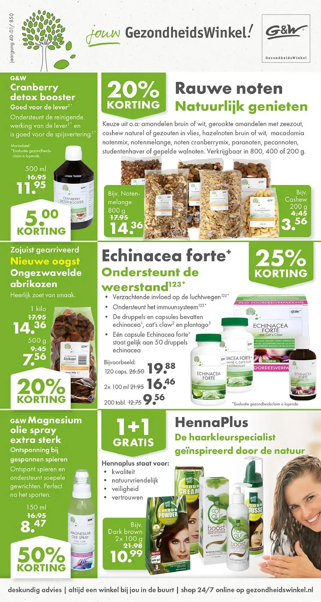 Gezond & Wel folder van 19 januari tot 15 februari 2026 - Folder pagina 1