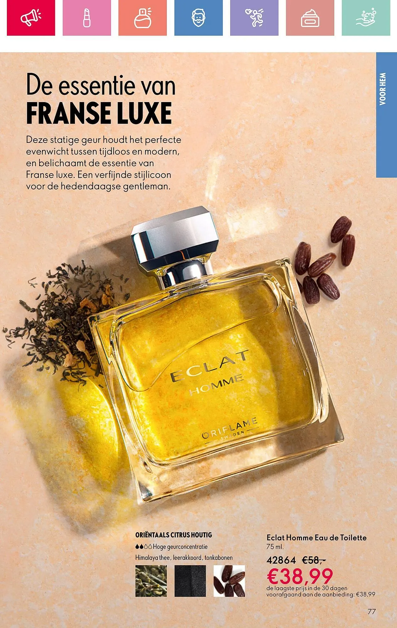 Oriflame folder van 31 maart tot 19 april 2025 - Folder pagina 77