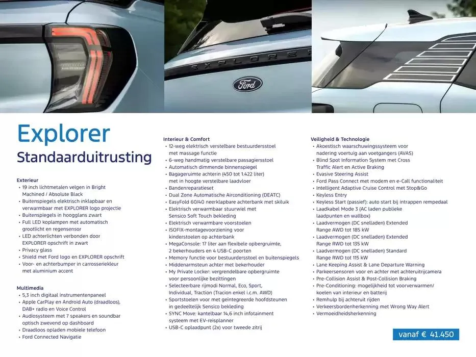 De Nieuwe Volledig Elektrische explorer van 19 november tot 30 juni 2025 - Folder pagina 5