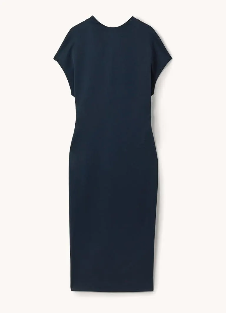 Tasha midi kokerjurk met split