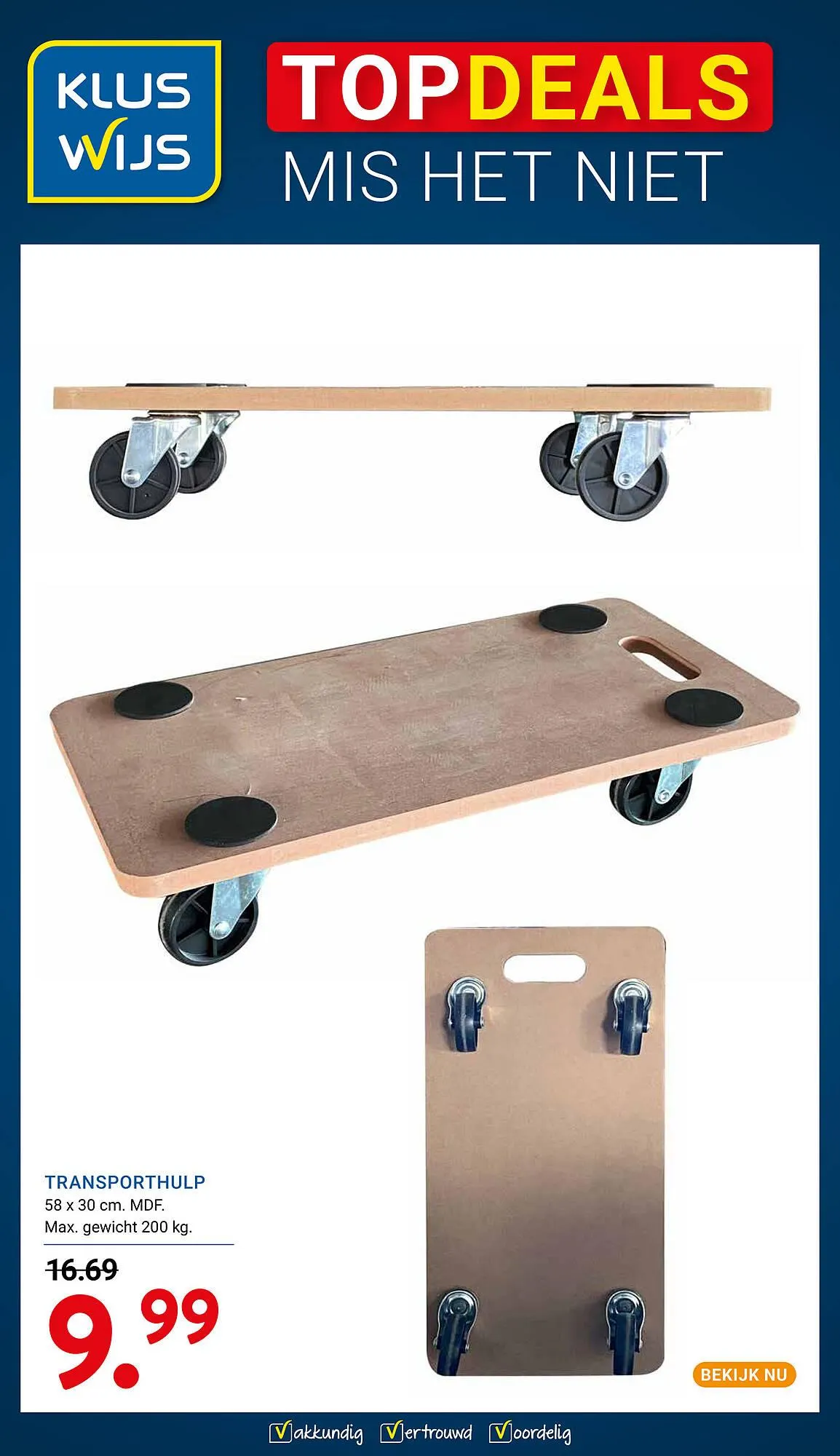 Kluswijs folder van 19 januari tot 1 februari 2026 - Folder pagina 1