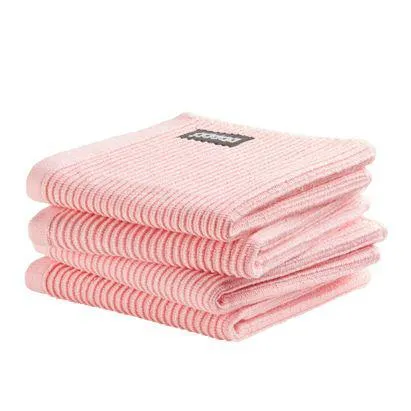 DDDDD Vaatdoek Basic Clean 30x30cm - pastel pink - set van 4