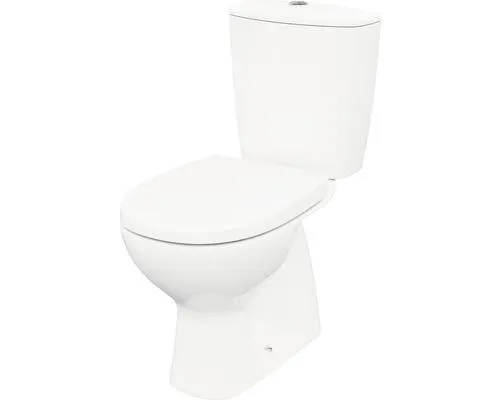 Spoelrandloos staand toilet met reservoir AO uitgang Arteco incl. softclose wc-bril