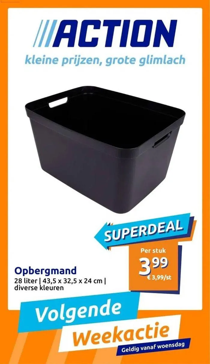 Bekijk de Action folder (geldig t/m 6-08) van 31 juli tot 6 augustus 2024 - Folder pagina 1