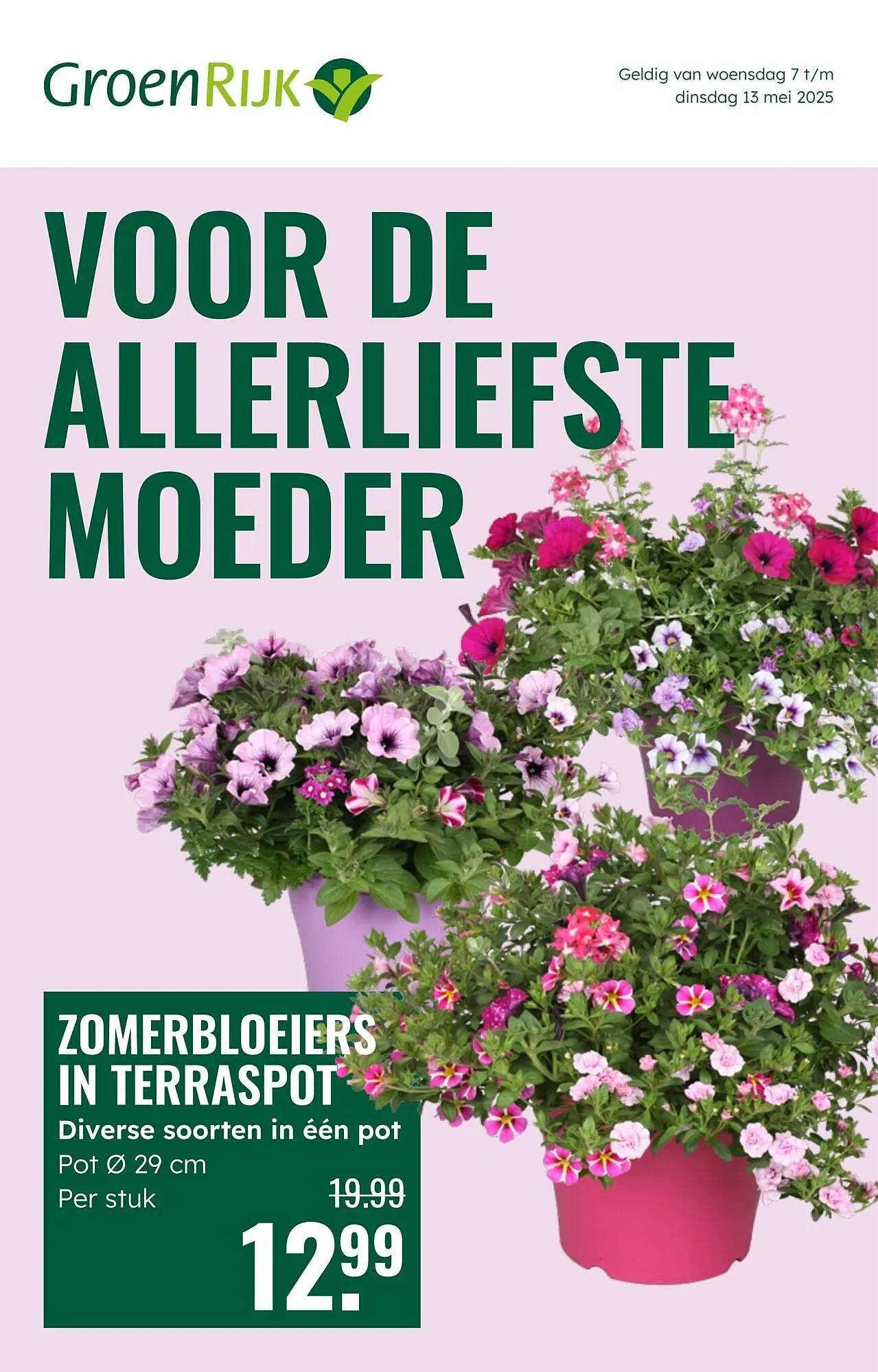 GroenRijk folder van 7 mei tot 13 mei 2025 - Folder pagina 1
