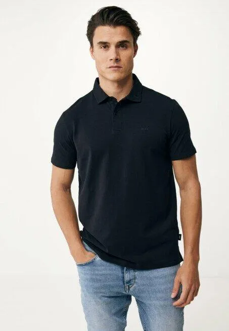 Kevin Single Jersey Polo Slim Fit Black