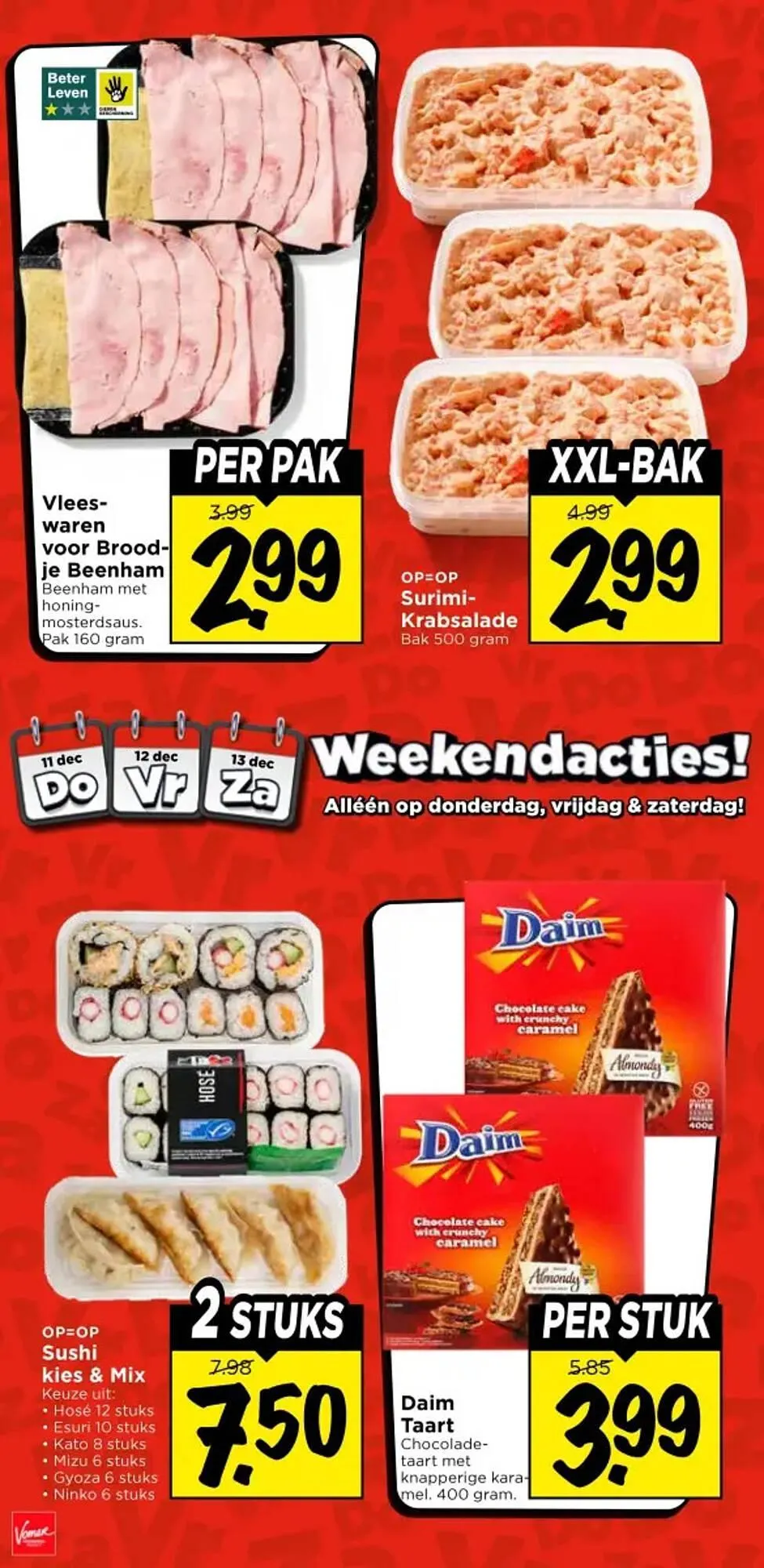 Vomar Voordeelmarkt folder van 11 december tot 13 december 2025 - Folder pagina 4