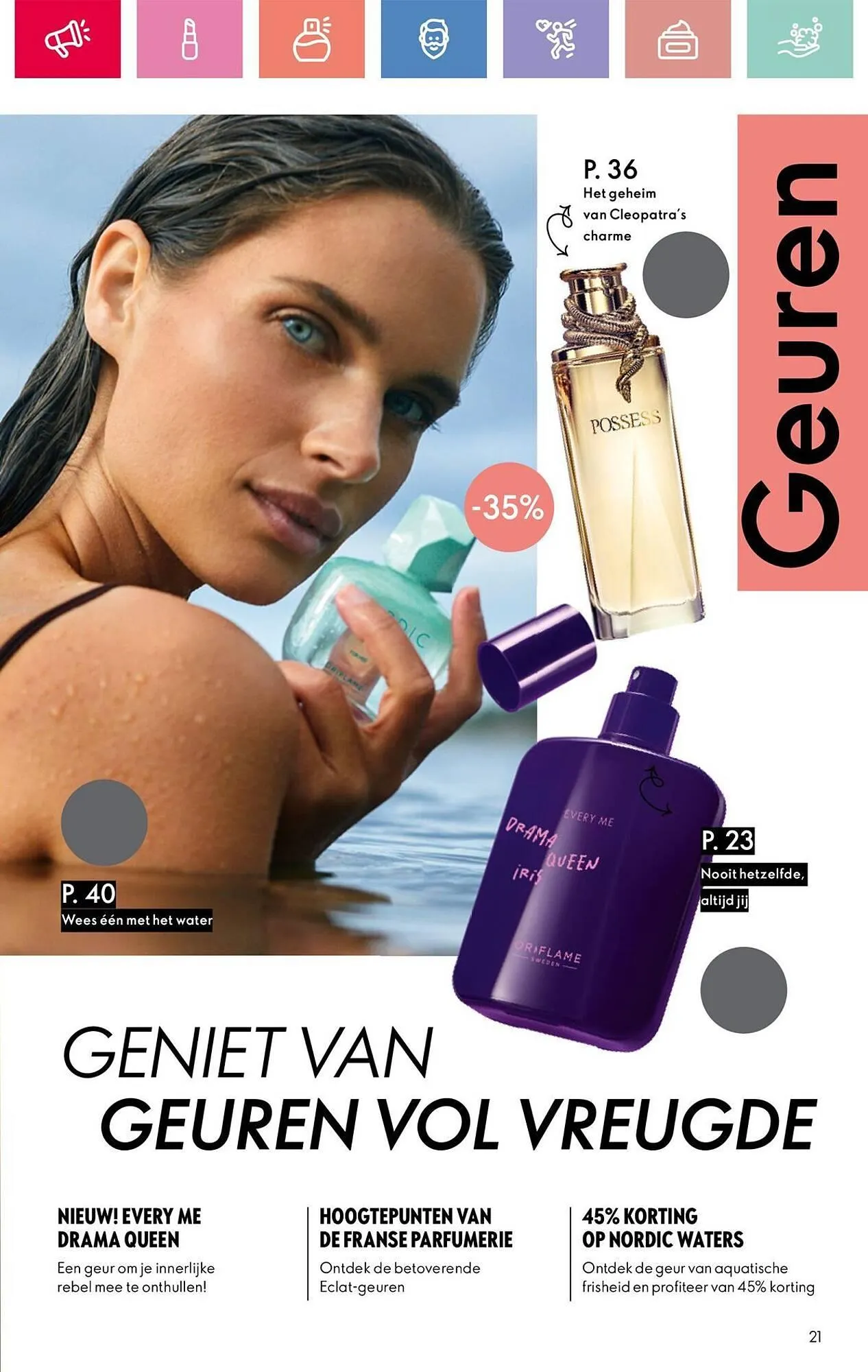 Oriflame folder van 20 april tot 26 april 2025 - Folder pagina 21