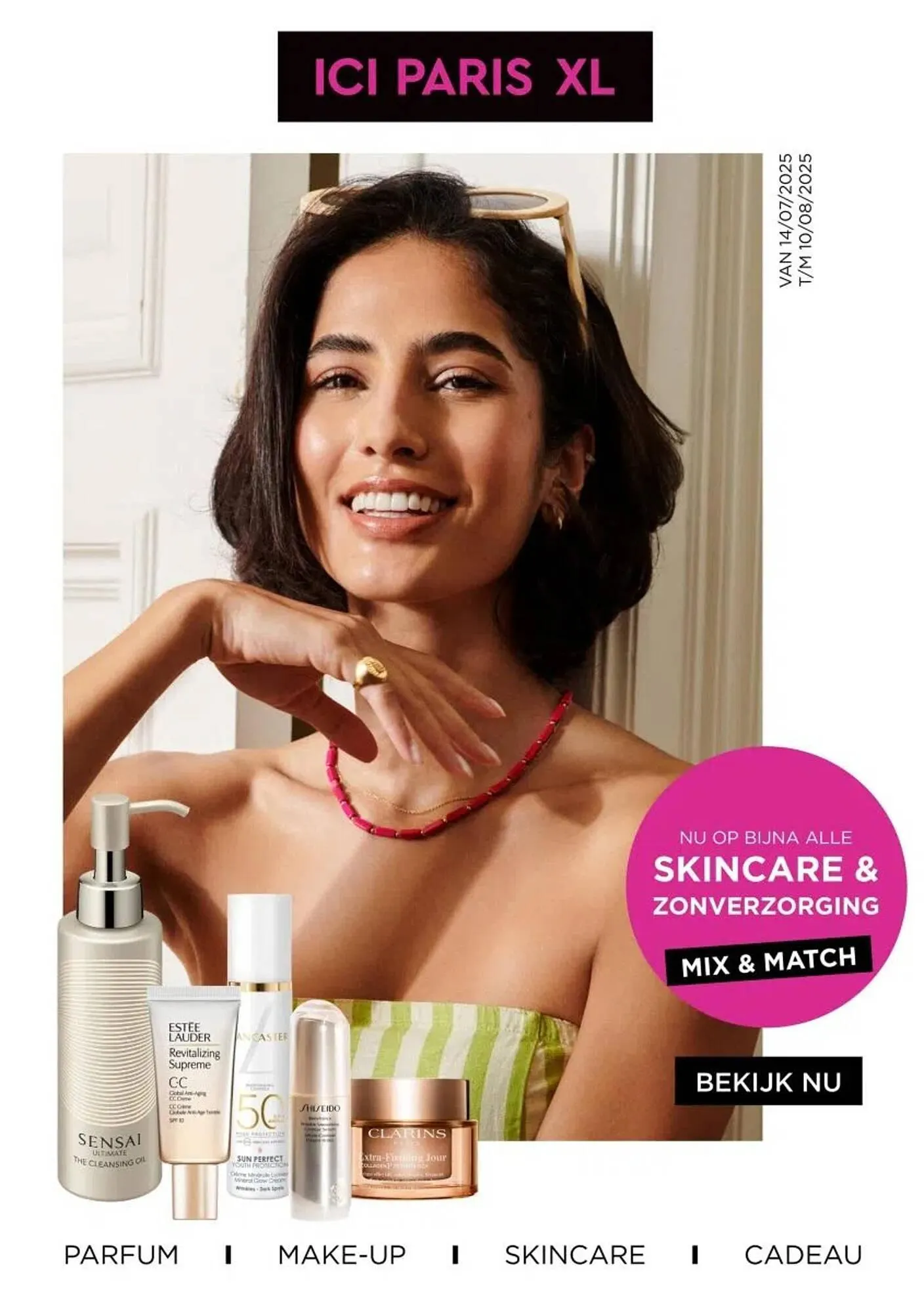 ICI Paris XL folder van 14 juli tot 10 augustus 2025 - Folder pagina 1