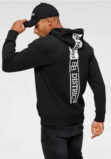 Bruno Banani Hoodie lange mouwen, smal gesneden, bedrukt ontwerp