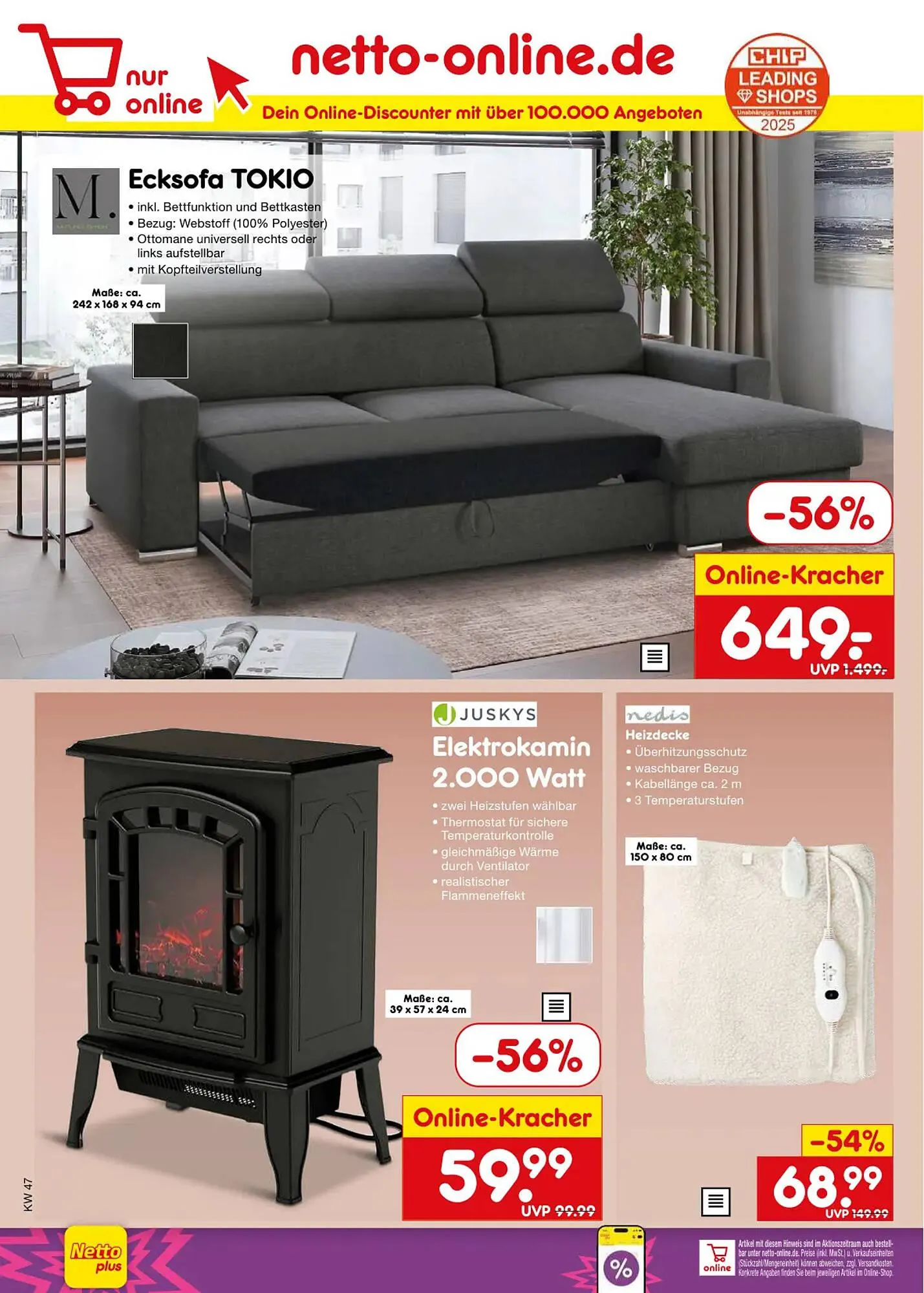 Netto Marken-Discount DE folder van 17 november tot 22 november 2025 - Folder pagina 54