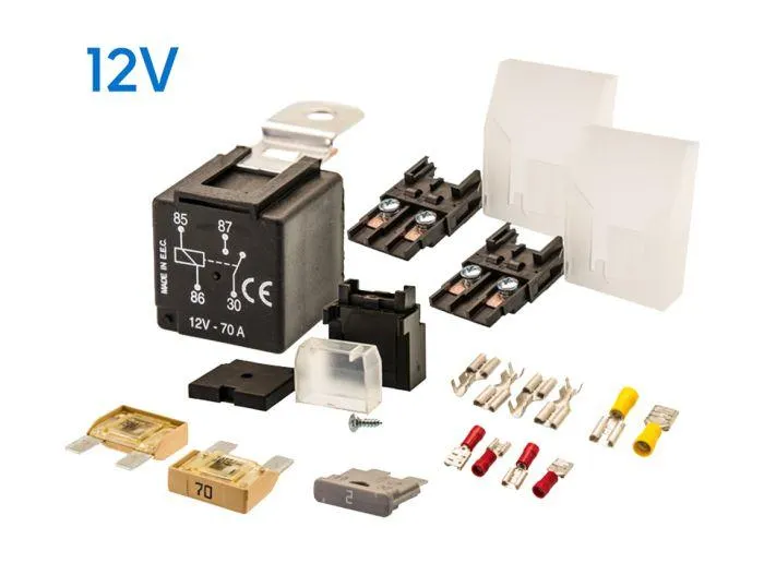 BBA accu 1 en 2 scheidingsrelais 12V/70Ah