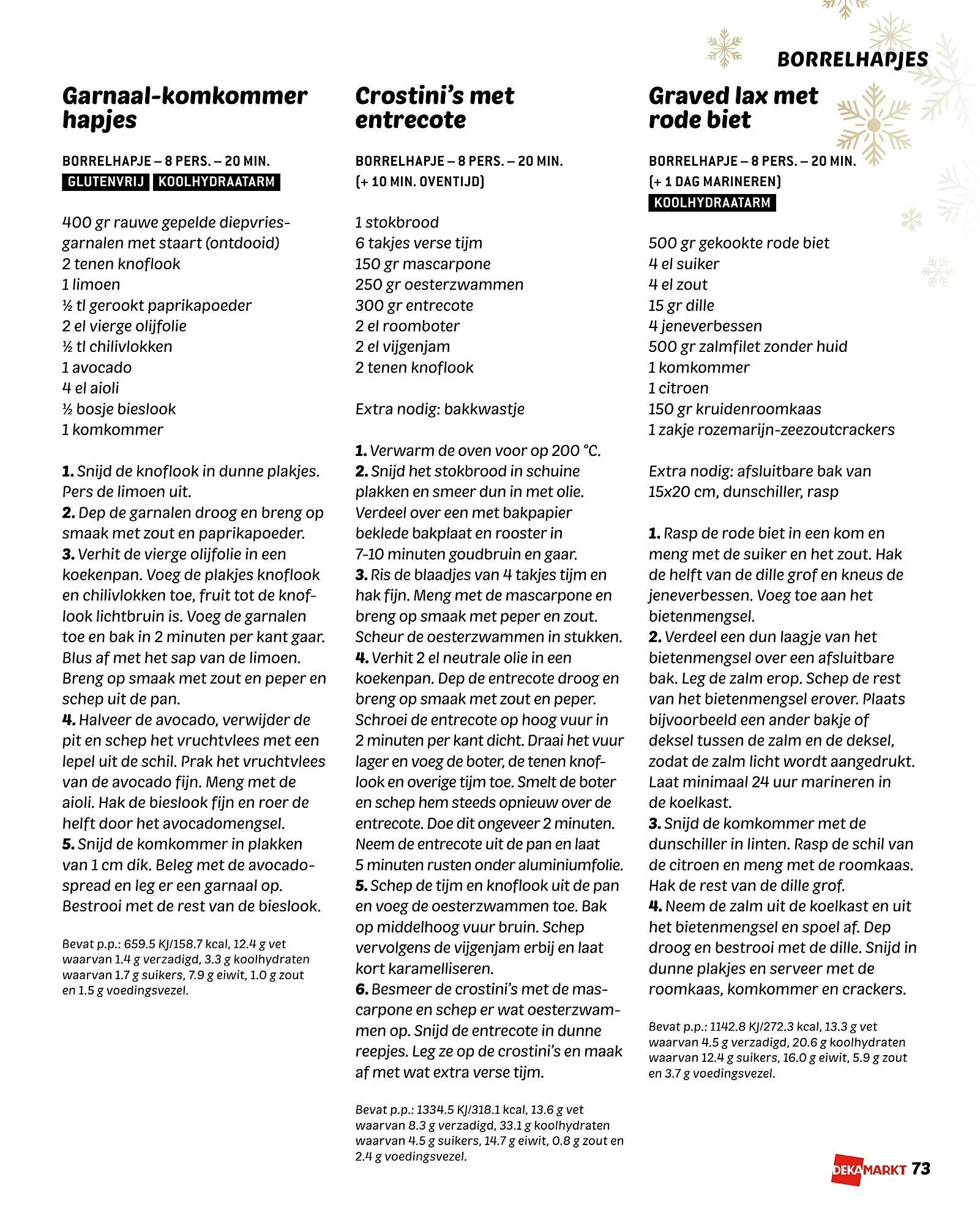 Dekamarkt folder van 7 november tot 27 december 2025 - Folder pagina 73