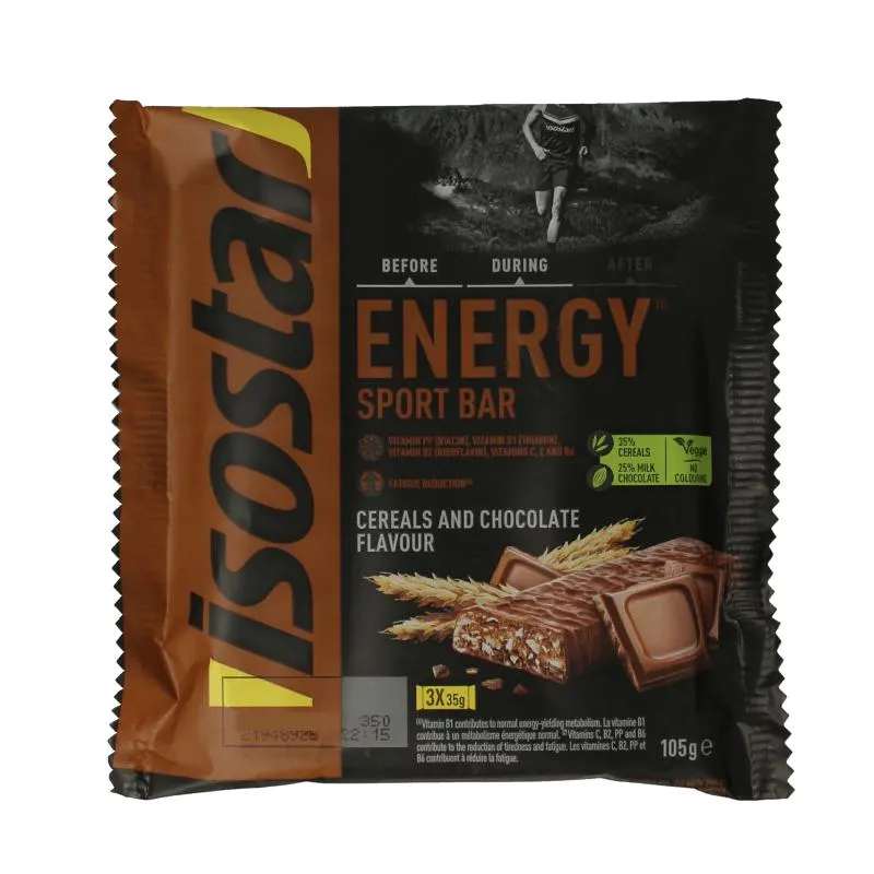 Isostar Reep chocolate high energy 105 gram