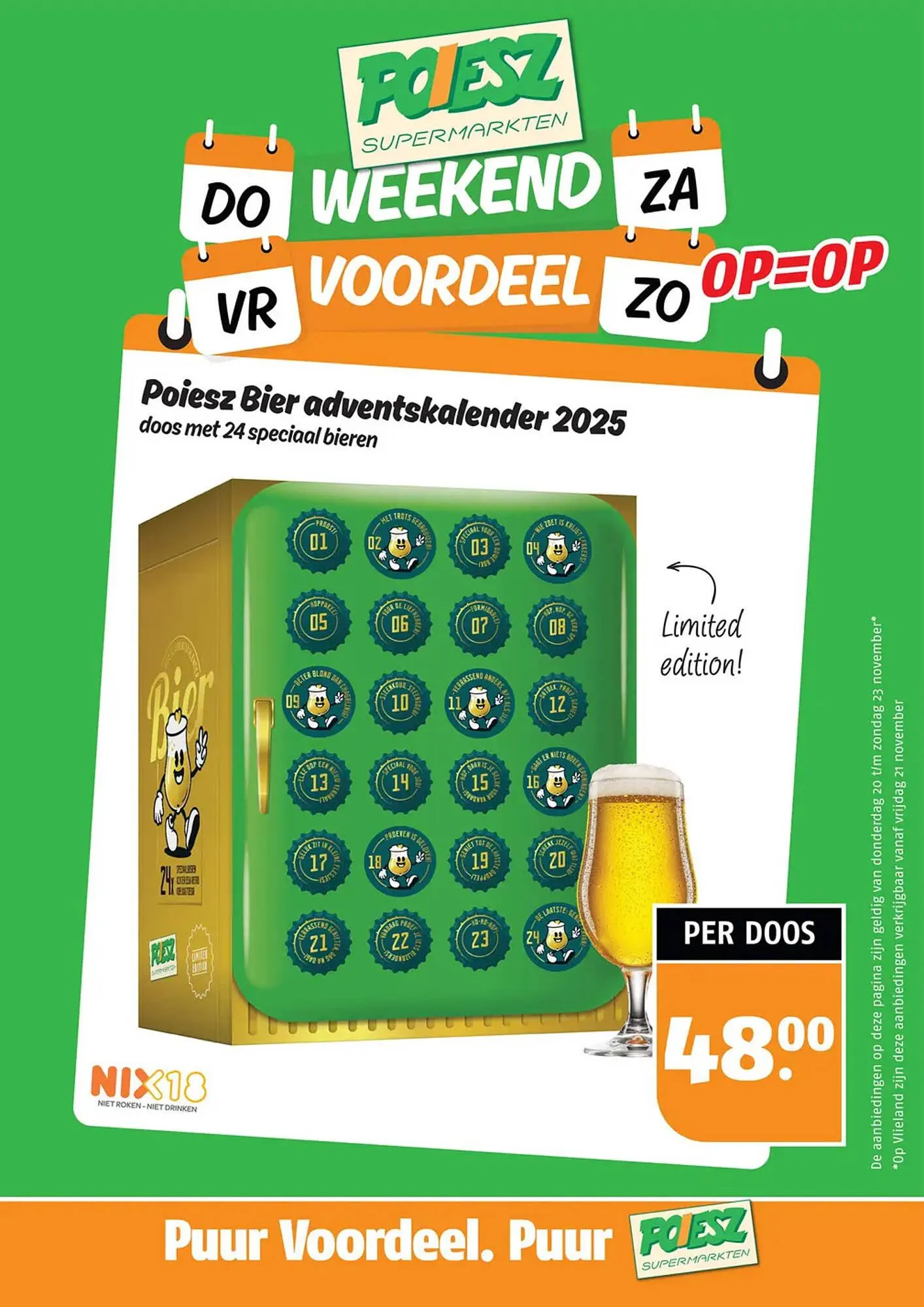 Poiesz folder van 20 november tot 23 november 2025 - Folder pagina 1