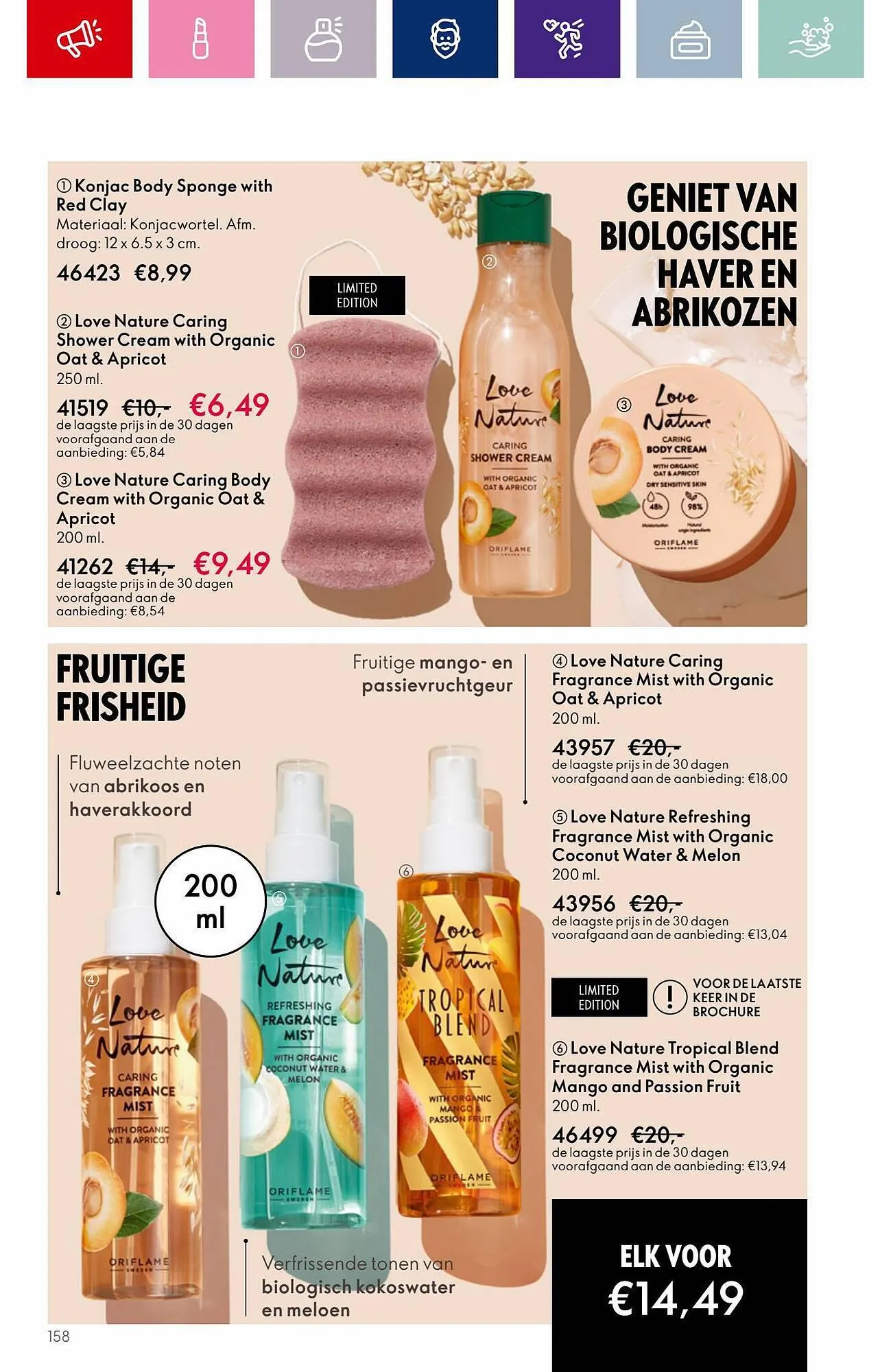 Oriflame folder van 12 september tot 3 oktober 2023 - Folder pagina 158