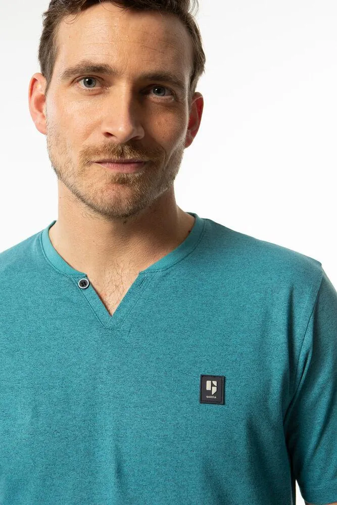 garcia t-shirt blauw