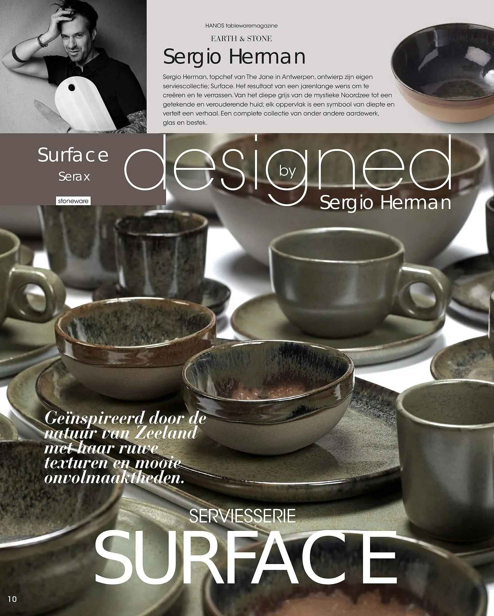 HANOS Tableware Magazine 2023-2024 van 1 januari tot 30 april 2024 - Folder pagina 10