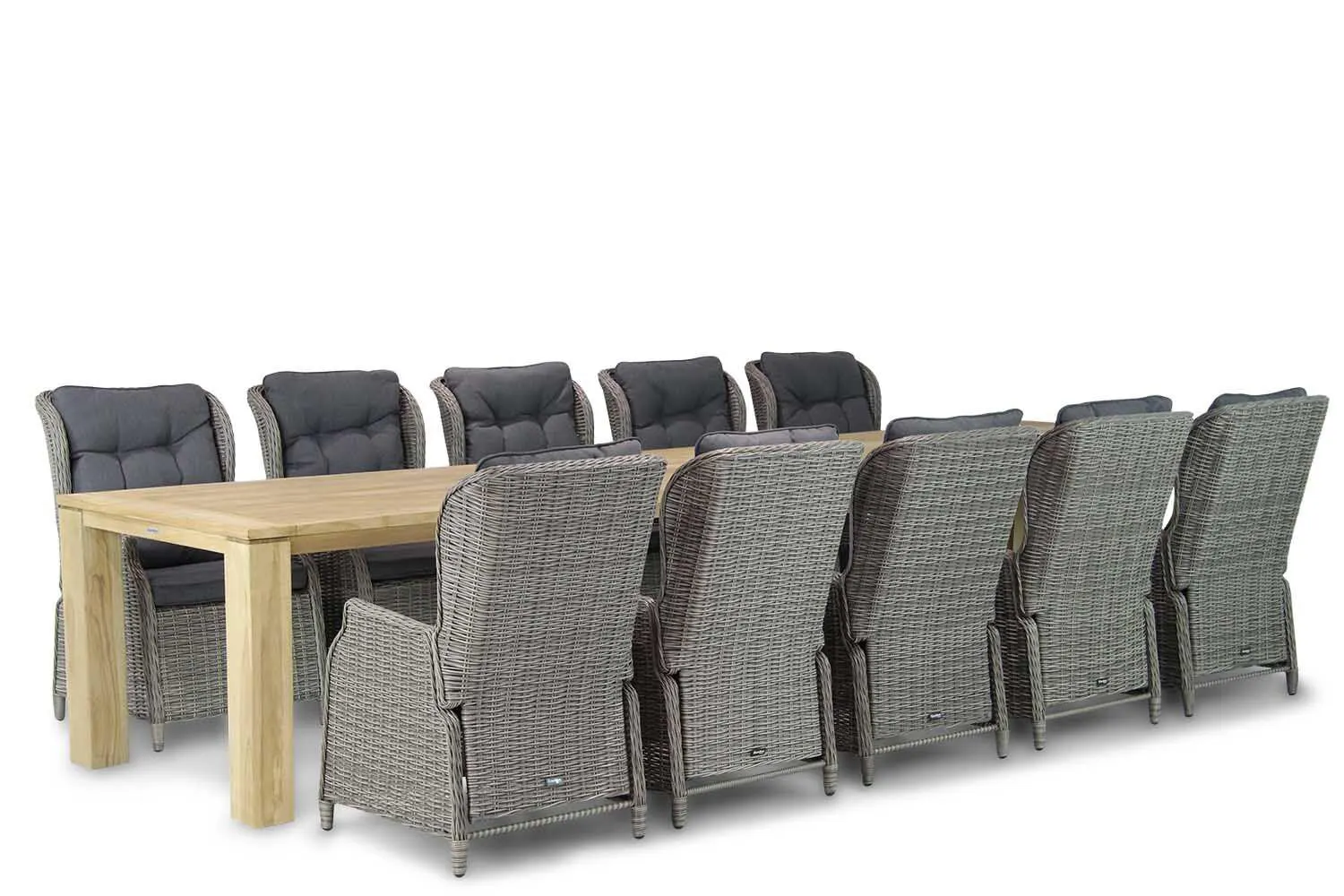 Garden Collections Edingburgh/Brighton 400 cm dining tuinset 11-delig